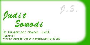 judit somodi business card